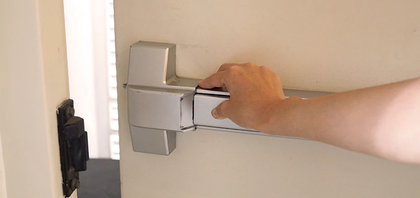 Roller Gate Panic Bar Installation in Hesperia, California